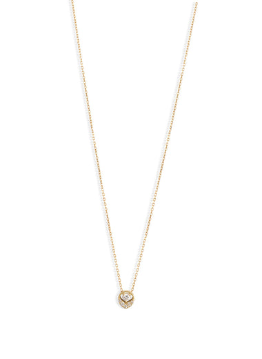 SINGLE DIAMOND MOTIF PENDANT | PETITE HAALA