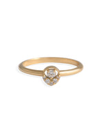 SINGLE DIAMOND MOTIF RING | PETITE HAALA