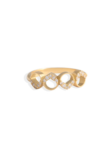 FOUR MOTIF RING | PETITE HAALA