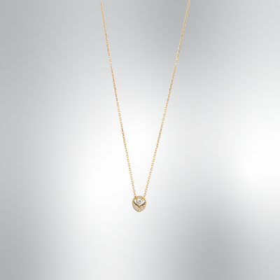 SINGLE DIAMOND MOTIF PENDANT | PETITE HAALA