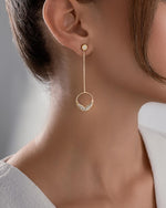 SILHOUETTE TUBE EARRINGS | HAALA