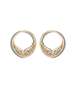 SILOUHETTE STUD EARRINGS | HAALA