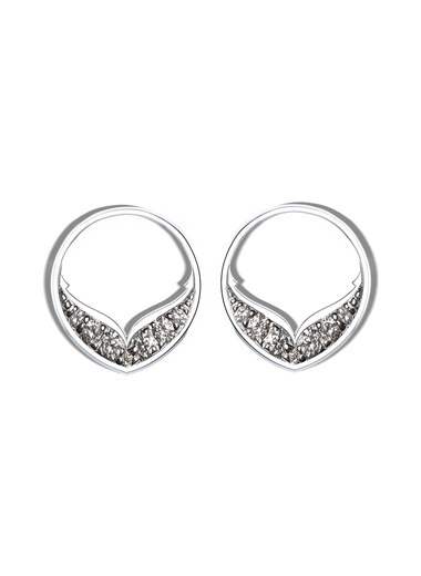 SILOUHETTE STUD EARRINGS | HAALA